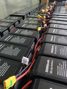 แบตเตอรี่ลิเธียมไอออนโพลิเมอร์40C 1190190 22000mAh 22.2V 6S1P UAV แบตเตอรี่โดรน - Product Image 3