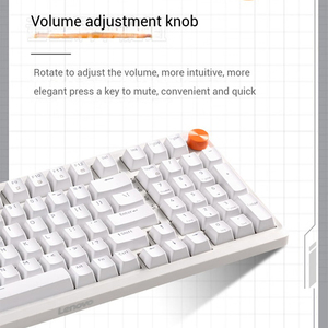 Original Lenovo MK9 98 clé joint Structure filaire mécanique axe rouge <span class=keywords><strong>clavier</strong></span> Esports jeu <span class=keywords><strong>clavier</strong></span> de bureau pour ordinateur portable et ordinateur de bureau - Product Image 4