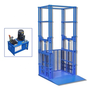 Maßgefertigter Kleiner Elektrischer Hydraulischer Fracht-Aufzug Drahtseil-Lastenaufzug Innen- und Außenaufzug für 2-stöckige Häuser - Product Image 5