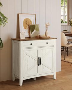 Buffet moderne SENYU pour café et cuisine avec tiroir, style campagnard, étagère réglable pour cuisine et salle à manger - Product Image 2