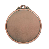 Médailles vierges en métal personnalisées avec logo gratuit, gravure au laser, or, argent, bronze, insert en métal, sublimation, médailles vierges avec ruban
