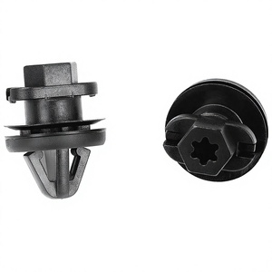 Clip de fixation en nylon plastique 3AA868243A pour garniture de bas de caisse de voiture Volkswagen Skoda, pour remplacement et réparation - Product Image 1