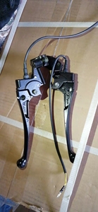 Sıcak BMX bisiklet fren tertibatı alüminyum alaşımlı ve dağ bisikleti ve elektrikli Moped disk fren sistemi için plastik saplı - Product Image 3