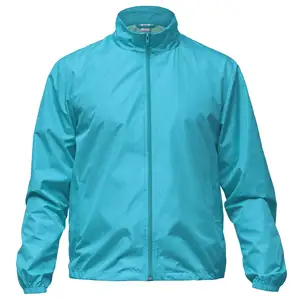 Waterproof raincoat men raincoat polyester rain jacket