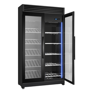 Electrical Wine Display Cooler Vi190-2d Hotel Luxury Restaurant <b>Whiskey</b> Cellar Living Room Bar Cabinet Single-zone Vi190-2d - Product Image 4