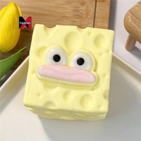 Nouvelles Explosions Créatives Drôles Mignonnes et Originales : Balle Anti-Stress en Forme de Pomme Vaseline à Presser, Cadeau DIY pour la Décompression