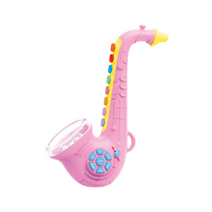 แซกโซโฟนพลาสติกสำหรับเด็ก ของเล่นดนตรีเพื่อการศึกษา ลดราคาพิเศษ - Product Image 4