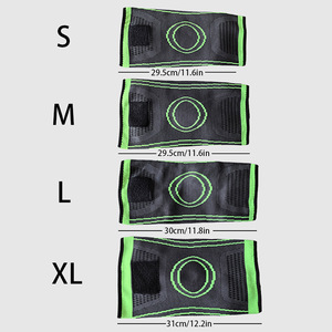 Genouillère <span class=keywords><strong>Crossfit</strong></span> de sport pour la marche en tricot de compression à prix réduit personnalisé stock d'usine - Product Image 6