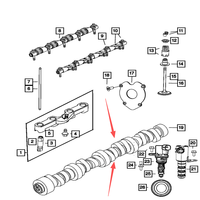Arbre à cames de voiture 53022372AA avec MDS pour Chrysler 300 Dodge Challenger Durango 5.7L Hemi V8, pièce de rechange aftermarket