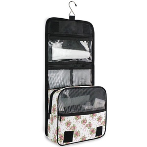 Sacs de voyage pliables imperméables, sacs de toilette portables pour le maquillage, sacs suspendus pour cosmétiques, sacs de toilette portables pour les douanes - Product Image 3
