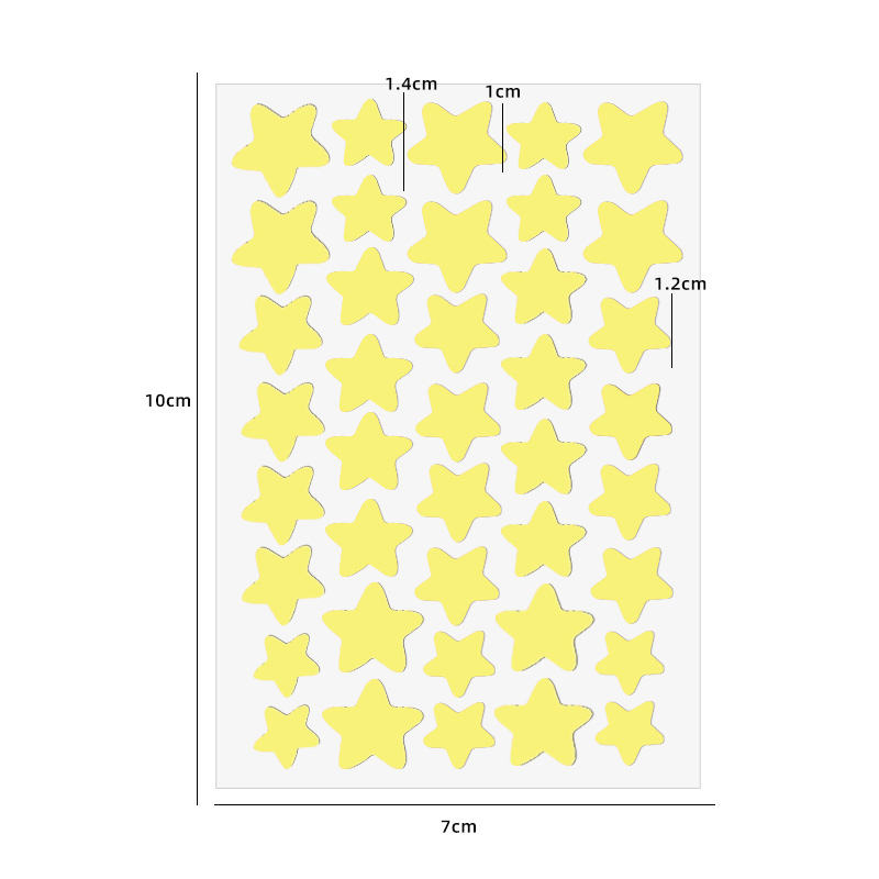Yellow stars-40pcs