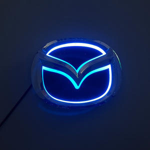 5D LED-Licht Geeignet für Mazda 2, 3, 6, 8, CX7 Dynamisches Fließendes Wasserlicht Vordere und Hintere Logo-Beleuchtung - Product Image 1