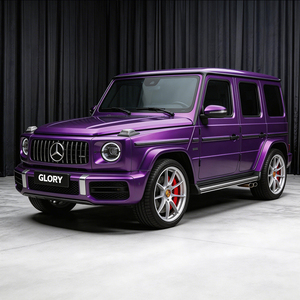 Vinilo para Rotulación de Autos Brillante, Efecto Cromo Arcoíris, Blanco, PET TPU, Suministro Directo de Fábrica Glory, Rollo Completo de 1.52x18M/5x60FT, Adhesivos para Autos - Product Image 3