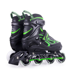 Patins à roulettes ajustables et lumineux pour enfants et adultes - Product Image 4