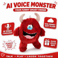 Jouet en peluche électronique IA de bureau Alien certifié CPC CE, compagnon d'humeur pour enfants, chantant, parlant, dansant, taille personnalisée, vente en gros