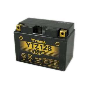 Batería de Motocicleta YUASA YTZ12S 12V 11Ah MF con Electrolito - Product Image 1