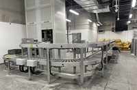 Sistema de Transporte Modular de Rodillos Serie GTL01, Línea de Transporte de Palés con Capacidad de 10-500 kg/m, Rodillos por Gravedad Motorizados para Almacén