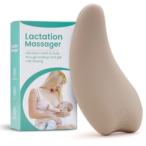 Masajeador de Senos para Lactancia, Vibrador Cálido, Masaje de Lactancia, 3 Modos, Batería de 800 mAh, Carga Magnética, Material ABS+Silicona - Product Image 3
