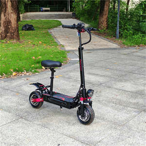 Scooter Eléctrico con Llantas Gruesas de 10 Pulgadas, 52V 3200W 28Ah, 56-68 Millas de Autonomía, Arranque NFC y Asiento - Product Image 5