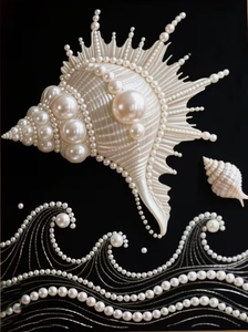 Kit d'Art Perlé DIY de Luxe 2026, Cadeau Artisanal Fait Main, Tableau Mural Effet Brillant 3D, pour Décoration Salon/Chambre - Product Image 2