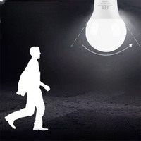 Ampoules LED intelligentes avec capteur de mouvement radar AC85-265V 5W/7W/9W/12W 60mm 65mm 70mm Ampoules pour bureau Type de culot B22/E27