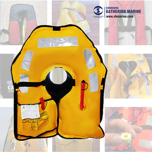 <span class=keywords><strong>Gilet</strong></span> de <span class=keywords><strong>sauvetage</strong></span> auto-gonflant 150N pour la navigation de plaisance, la pêche et la survie en plein air - Product Image 4