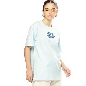 Bulk <b>Womens</b> Casual Printed T <b>Shirt</b> 100% Cotton Eco-friendly Custom OEM ODM Factory Supplier Manufacturer Private Label Custom - Product Image 1