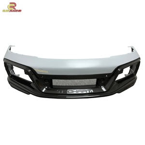 Parachoques Delantero de Fibra de Carbono Estilo Tehart con Labio Delantero para Porsche 992 Turbo S 2020-2023 - Product Image 1