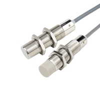 Capteur de proximité capacitif Luoshida, interrupteur DC 10-30V réglable, cylindrique, en laiton nickelé, indice de protection IP67, détection 5-15mm