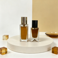Botol Parfum Kaca Tipis Kosong Mini 5ml 10ml 15ml dengan Pompa Semprot