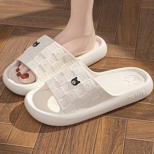 Pantoufles grandes tailles, douces, écologiques, antidérapantes, élégantes, confortables pour l'intérieur et l'extérieur - Product Image 5