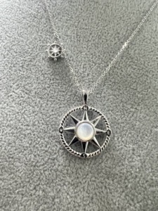 <span class=keywords><strong>Pendentif</strong></span> <span class=keywords><strong>en</strong></span> <span class=keywords><strong>argent</strong></span> 925 personnalisable <span class=keywords><strong>en</strong></span> pierre naturelle labradorit pour femme - Product Image 4