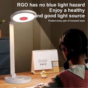 EGH Red Light Single Control 5-speed Sliding <strong>Dimming</strong> Aluminum Lamp Arm Anti <strong>slip</strong> Design 12V 15W 900LM LED Table Lamp - Product Image 2