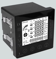 Compteur d'énergie intelligent multifonction 3 phases 96*96mm RS485 Modbus RTU avec transformateur de courant 5A CT pour panneau de puissance multifonction