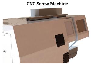 เครื่องกลึงซีเอ็นซีอัตโนมัติ แบบตั้งพื้น โครงเหล็กแนวนอน พร้อมระบบควบคุม สำหรับขาย - Product Image 3