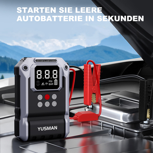 Custom Waterproof OEM Factory Outlet 4500A Car Jump Starter Power Bank with Tire Inflator <strong>Battery</strong> <strong>Booster</strong> - Product Image 2