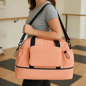 Custom Foldable Travel <b>Duffel</b> <b>Bag</b> Expandable Dry-wet Separation Large-capacity Storage <b>Bag</b> Business Trip Carry-on Luggage <b>Bag</b> - Product Image 2
