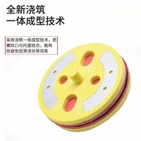 Disque abrasif en zircone de 4 pouces (100 mm) rond pour ponceuse à béton, dureté moyenne
