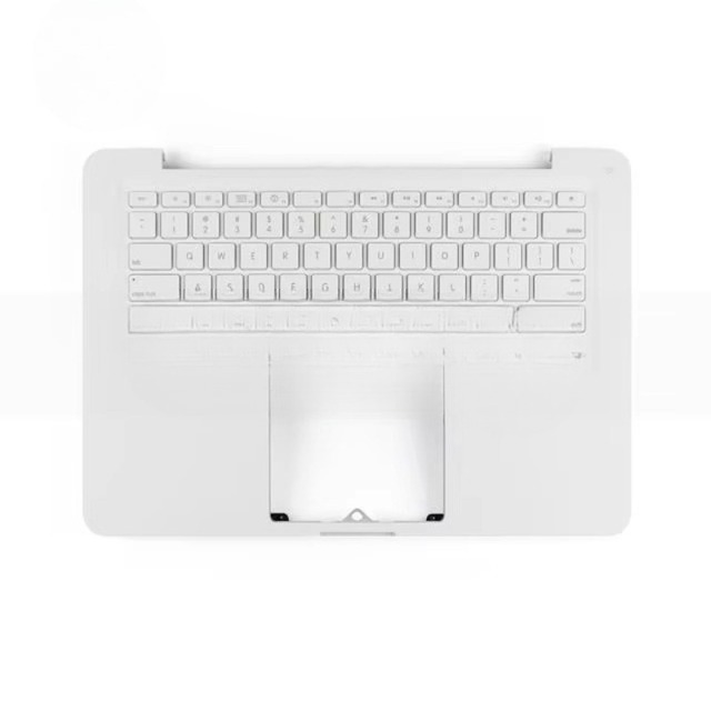 A1342 New Keyboard Palmrest Upper Top Case for Macbook Unibody 13" US & EU Version 6-Month Warranty Full Professional Tested