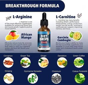 Gmp Supplément à base de plantes personnalisé d'usine produit naturel de perte de poids liquide Keto gouttes pour coupe-faim gouttes de régime - Product Image 2