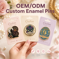 Fabrication de badges en métal personnalisés OEM, développement de moules privés, badges en émail doux ou dur avec logo pour les marques mondiales