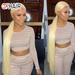 Perruques lace front wigs blondes 613, cheveux naturels, perruque full lace wig <span class=keywords><strong>de</strong></span> cheveux humains à dentelle vierge alignée <span class=keywords><strong>de</strong></span> cuticules, 360 - Product Image 4