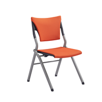 Chaises de salle de conférence portables de haute qualité, au design simple et moderne, les fabricants fournissent des chaises de bureau durables et empilables