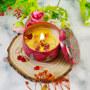 공장 도매 가정 장식 수제 간지 왁스 향초 확산기 - Product Image 2