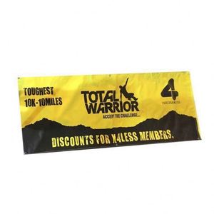 Lona de Vinilo de Poliéster Impermeable Portátil de Alta Calidad, Impresión Digital con Logotipo Personalizado, Certificación TUV para Publicidad Exterior en Cercas - Product Image 6