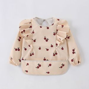 Babero Impermeable para Bebé, Diseño Estampado, Overol Completo, Antiaceite, Antisuciedad, con Cierre Inverso para Niños y Niñas, Uso en Jardín <span class=keywords><strong>de</strong></span> Infancia - Product Image 5