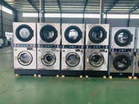 Laveuse-Sécheuse Commerciale à Monnayeur/Carte, Équipement de Blanchisserie Industrielle, Vente en Gros