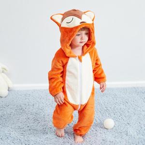 Combinaisons pour bébé, costume de lion d'hiver pour filles et garçons, combinaison d'animal pour tout-petits, vêtements pour bébés, pyjamas, salopettes pour enfants, Ropa Bebes - Product Image 1