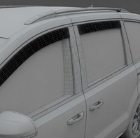 Visera para Ventana, Protector de Lluvia, Contorneado, Adhesivo, PMMA, para VW Transporter 1991-2021, Venta al por Mayor, Juego de 2 Piezas