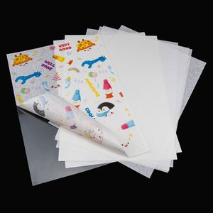FX Custom Printable Multi-Purpose <b>A3</b> A4 A5 8.5x11 Washi Sticker Paper with Transparent PET Backing for Scrapbooking & Crafts - Product Image 2